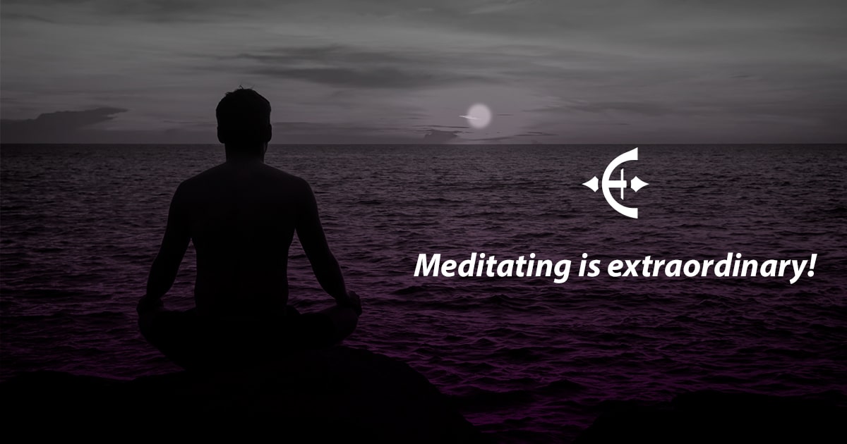 How cool is to meditate!